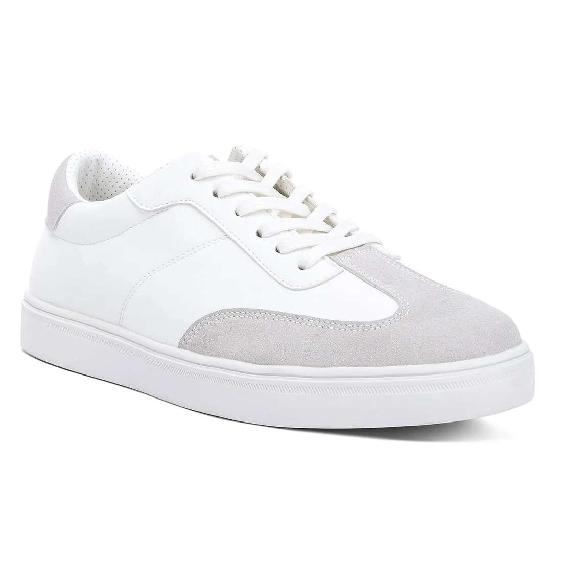 Men's Panelling Detailed Lace-up Sneakers